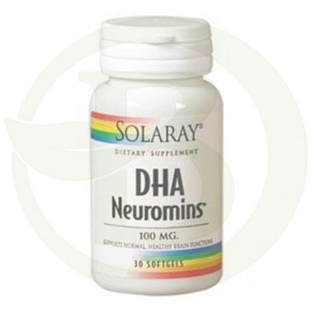 DHA Neuromins 100Mg. 30 Perlas Solaray