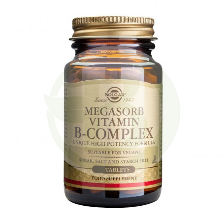 Megasorb B-Complex 100 Cápsulas Solgar