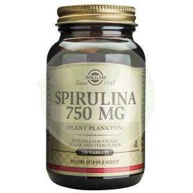 Espirulina 100 Cápsulas Solgar