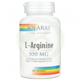 L-Arginine 500Mg. 10 Cápsulas Solaray