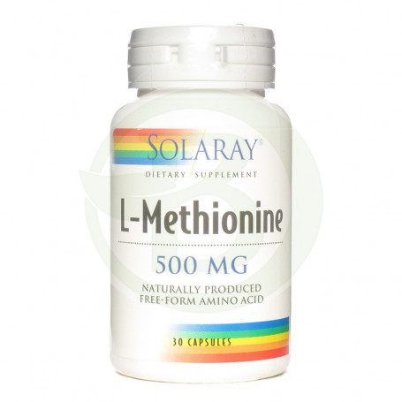 L-Methionine 500Mg. 30 Cápsulas Solaray