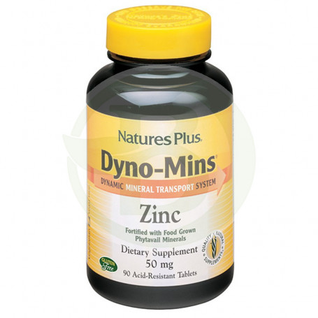 Dyno-Mins Zinc 60 Ccomprimidos Natures Plus