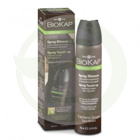 Spray Touch-Up Castaño Oscuro 75Ml. Biokap