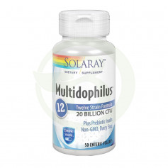Multidophilus 12 Cepas 50 Cápsulas Solaray