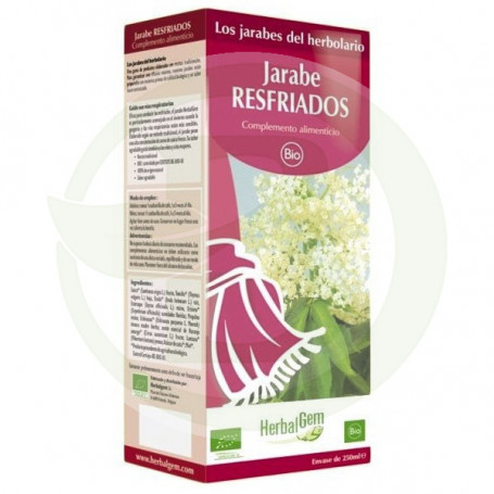 Jarabe Resfriados Bio 150Ml. Herbal Gem