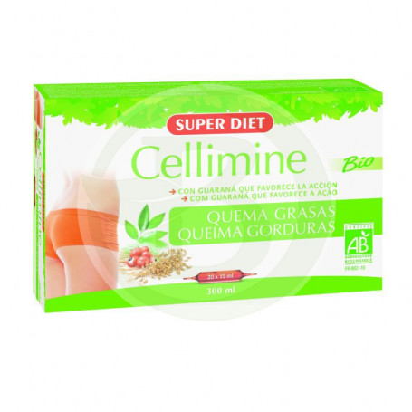 Cellimine Quemagrasas 20 Ampollas Super Diet