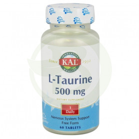 L-Taurina 500Mg. 60 Comprimidos Kal