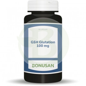 GSH GLUTATION 100Mg. 60 CAPSULAS VEGETALES BONUSAN