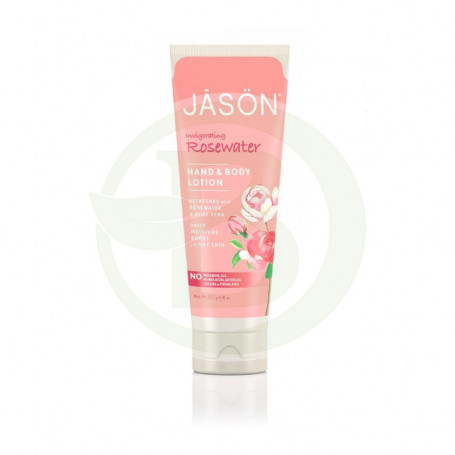 Loción de Manos y Cuerpo de Agua de Rosas 227Gr. Jason