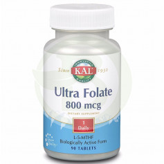 Ultra Folate 800Mcg. 90 Comprimidos Kal