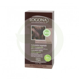Colorante Vegetal Castaño Oscuro 100Gr. Logona