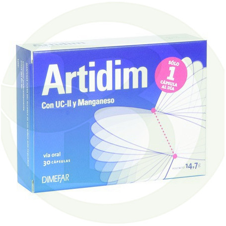 Artidim UC-II 490Mg. 30 Cápsulas Dimefar