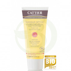 Mascarilla Detox Cuero Cabelludo 200Ml. Cattier París