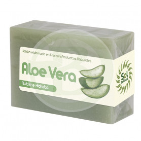 Jabón de Aloe Vera 100Gr. Sol Natural