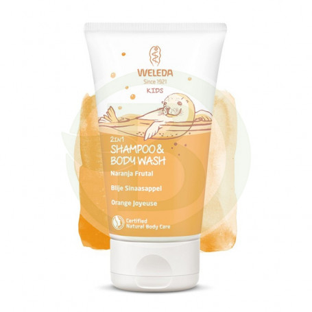 ▷ Champú-Gel Naranja Frutal 【 WELEDA】✓ - Bioherbolario