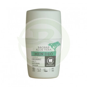 Desodorante para Hombres de Baobab y Aloe Vera 50Ml. Urtekram