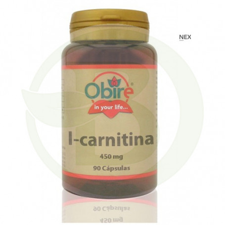 L-Carnitina 450Mg. 90 Cápsulas Obire