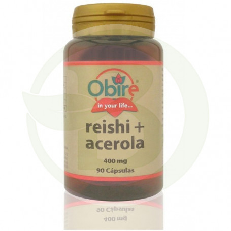 Reishi & Acerola 400Mg. 90 Cápsulas Obire