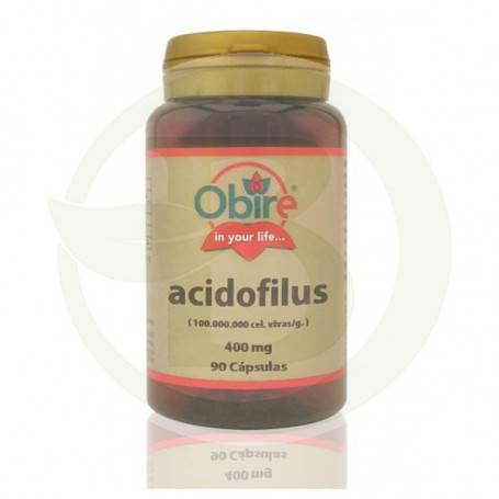 Acidófilus 400Mg. 90 Cápsulas Obire