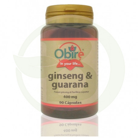 Ginseng & Guarana 400Mg. 90 Cápsulas Obire