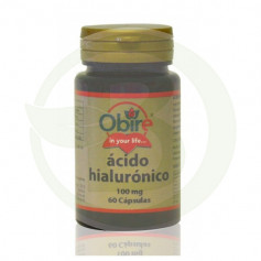 Acido Hialuronico 100Mg. 60 Cápsulas Obire