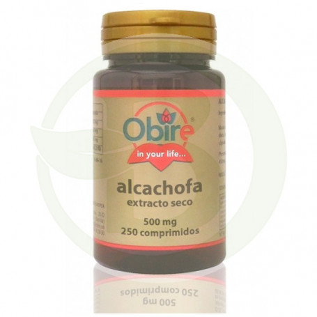 Alcachofa 500Mg. 250 Comprimidos Obire