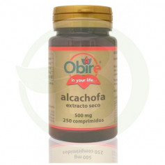 Alcachofa 500Mg. 250 Comprimidos Obire
