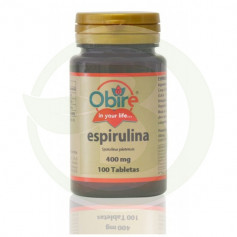 Espirulina 400Mg. 100 Tabletas Obire