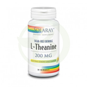 Theanine 200Mg. 30 Comprimidos Solaray
