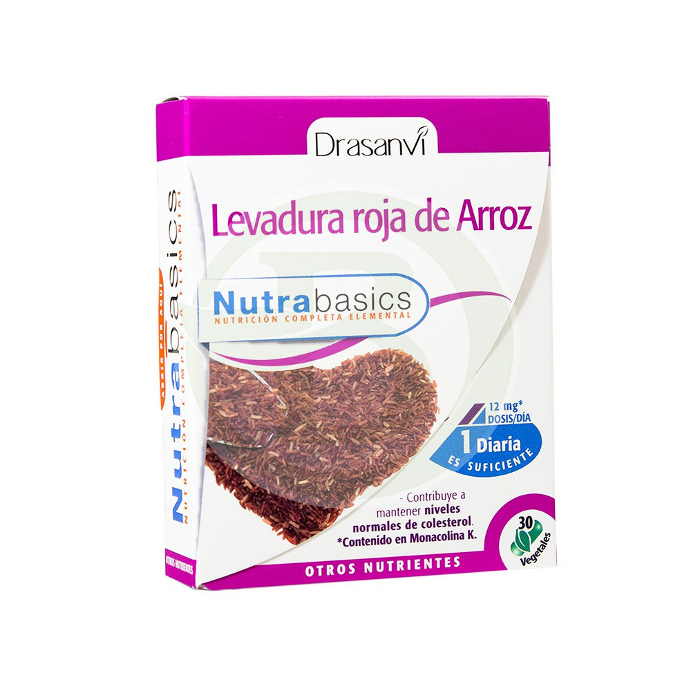 Levadura Roja De Arroz 30 Cápsulas Drasanvi