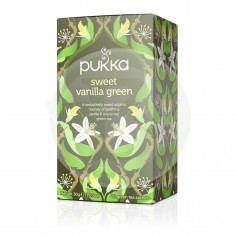 Té Verde Dulce Vainilla 20 Filtros Pukka