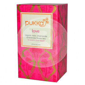 Infusión Love 20 Filtros Pukka