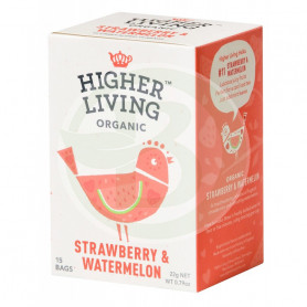 Infusión De Fresa y Sandia Higher Living