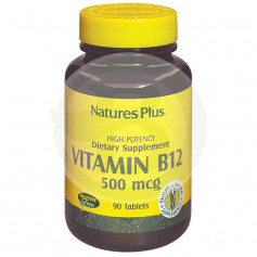 Vitamina B12 500Mcg. 90 Comprimidos Natures Plus
