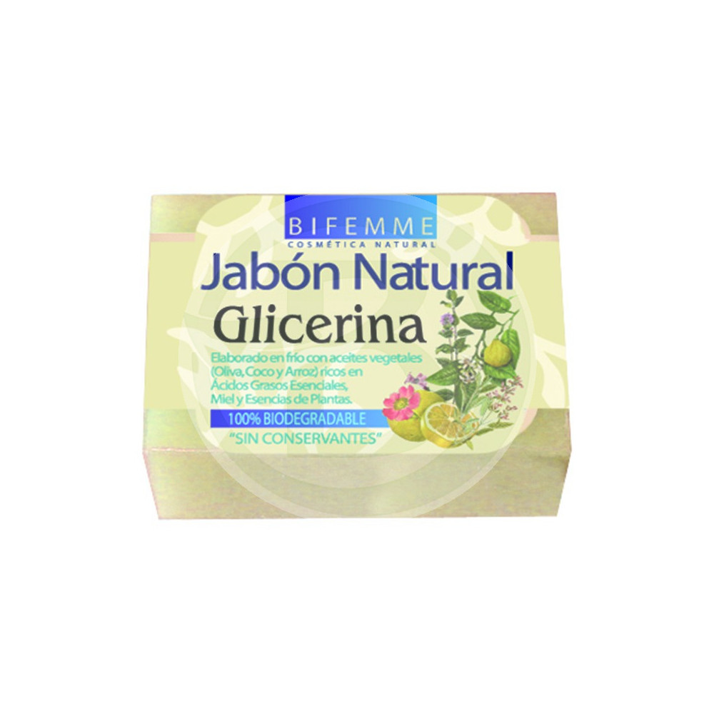 JABON DE GLICERINA 100gr BIOFEMME