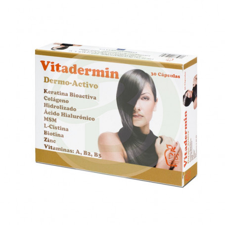 Vitadermin 30 Cápsulas De 500Mg. Dis