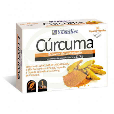 Cúrcuma 30 Cápsulas Vegetales