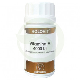 Holovit Vitamina A 4000Ui 50 Cápsulas Equisalud