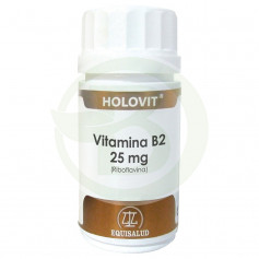Holovit Vitamina B2 25Mg. 50 Cápsulas Equisalud