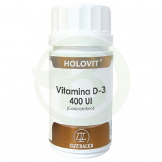 Holovit Vitamina D3 400Ui (Colecalciferol) 50 Cápsulas Equisalud