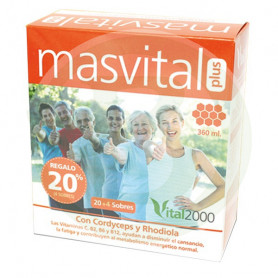 Masvital Plus 24 Sobres Vital 2000