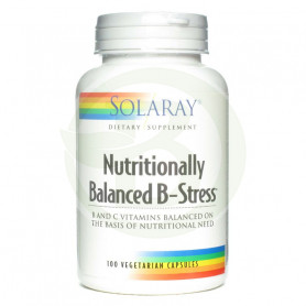 Nutritionally Balanced B-Stress 100 Cápsulas Vegetales Solaray
