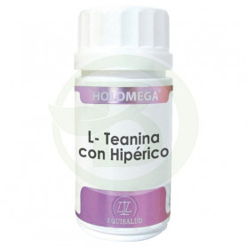 Holomega L-Teanina con Hipérico 50 Cápsulas Equisalud