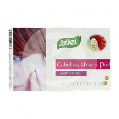 Cabello, Uñas, Piel + Biotina 48 Comprimidos Santiveri