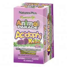 Animal Parade Acidophikidz 90 Comprimidos Natures Plus