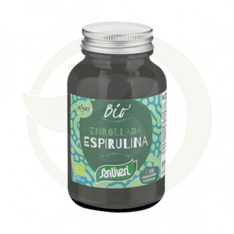 Alga Espirulina Bio 100 Comprimidos Santiveri