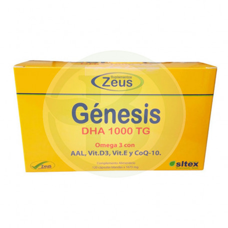 G?nesis Omega 3 DHA 1000Mg 120 C?psulas Zeus