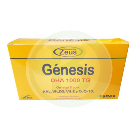 G?nesis Omega 3 DHA 1000Mg 60 C?psulas Zeus