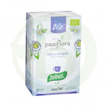 Sanaflor Pasiflora Bio 20 Filtros Santiveri