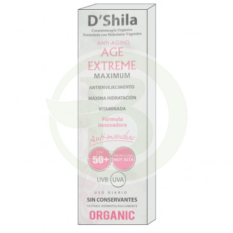 Age Extreme Maximum SPF50+ 50Ml. Shila